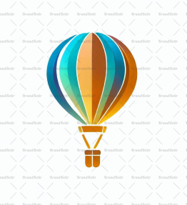 Reisender Heißluftballon